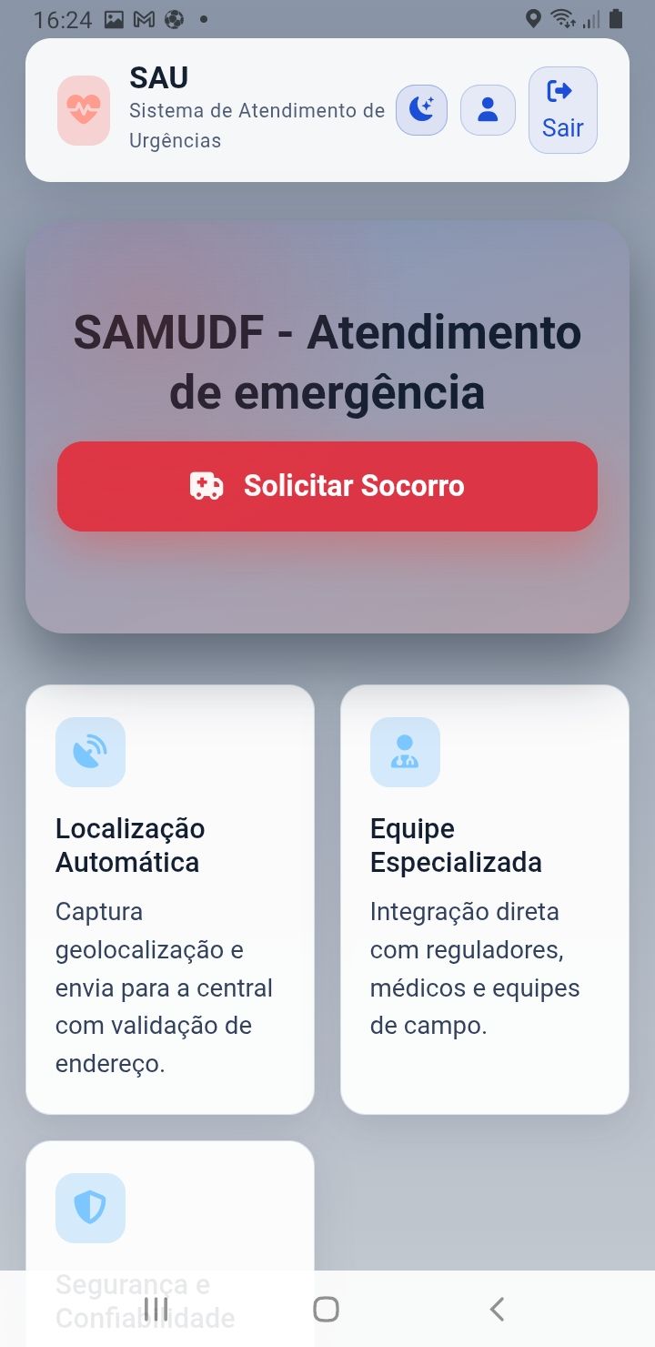 App do cidadão para solicitar socorro